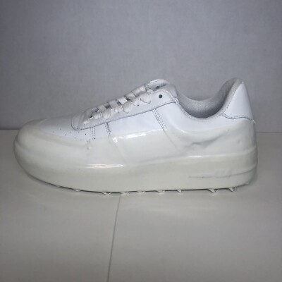 424 ON FAIRFAX Low Top Dipped Sneakers White Size 42eu/9us $790 RARE
