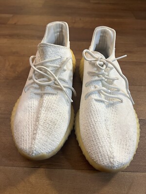Size 13 adidas Yeezy Boost 350 V2 Low Cream White / Triple White