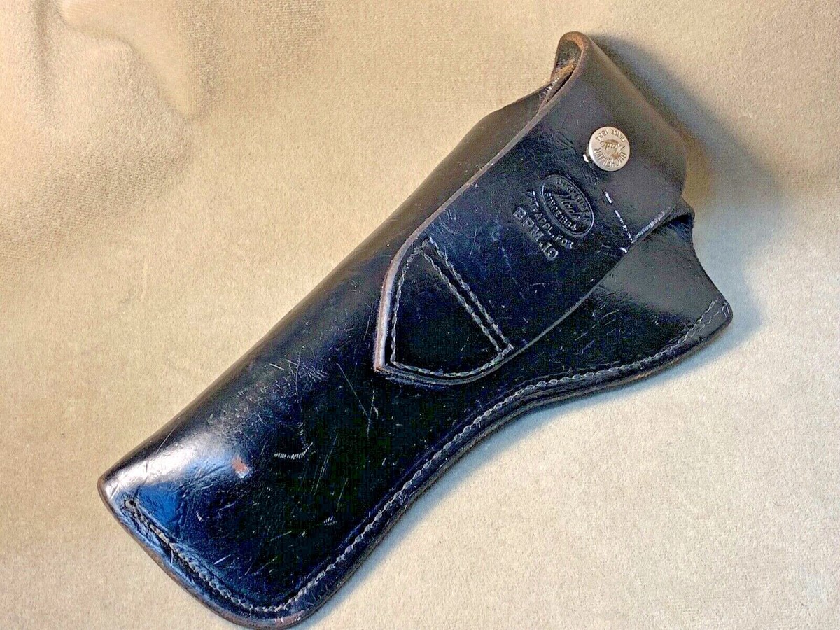 Vintage Bucheimer Black Leather Holster BPM-19 | eBay