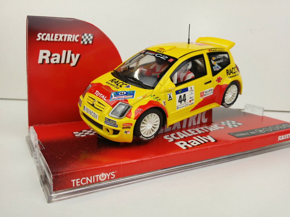 Slot Scalextric 6284 Citroën C2 JWRC Rallye Cantabria - D.Balasch / M. - Neuf