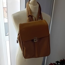 Rucksack Tasche beige sehr guter Zustand 30 x 22 x 9 cm Marc Picard Cityrucksack