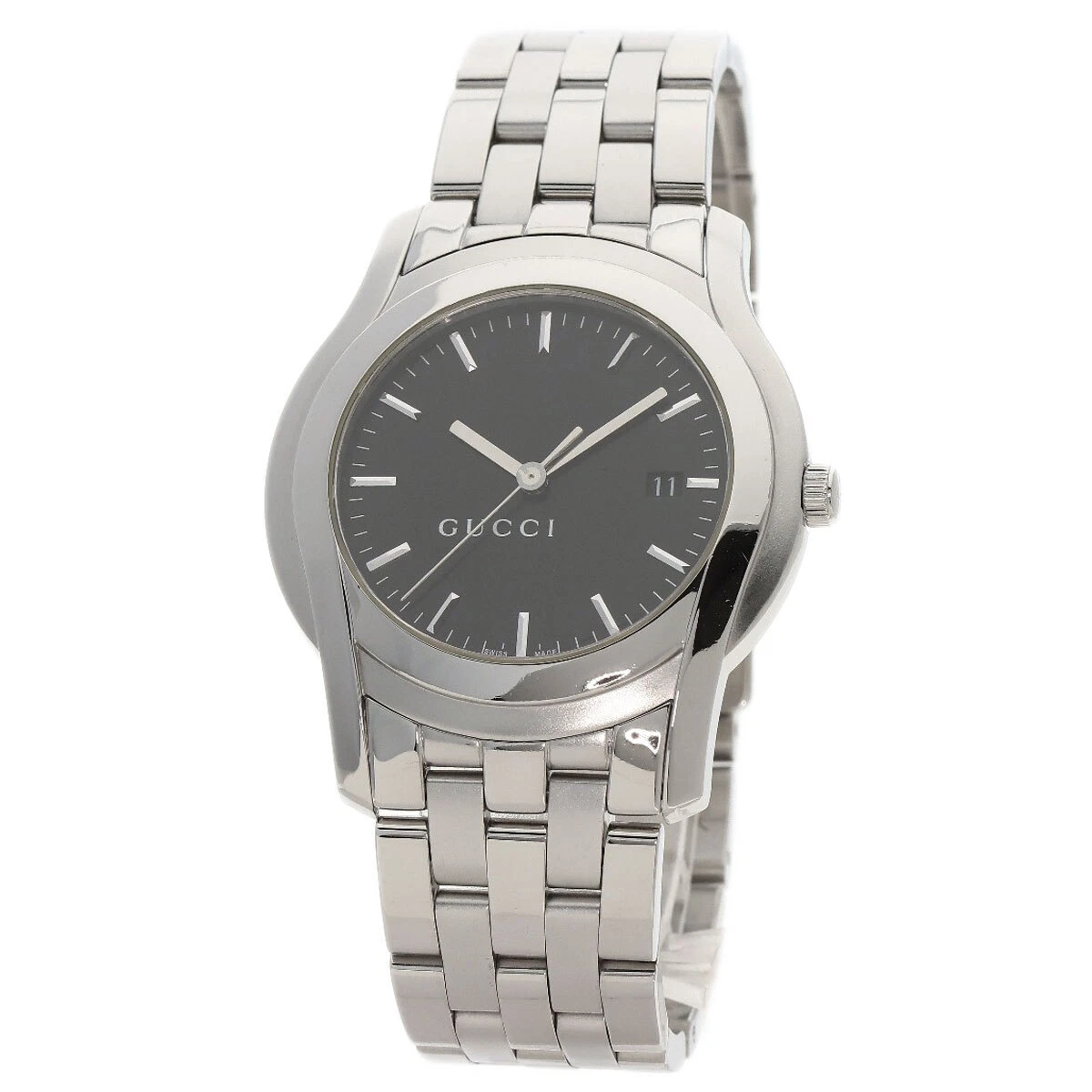 Montres homme GUCCI 5500XL acier inoxydable/acier inoxydable