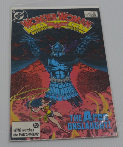 WONDER WOMAN COMIC BOOK ISSUE No. 6, DC 1987, ARES ONSLAUGHT, GEORGE ...