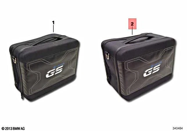 Genuine BMW K50 K51 K80 K81 0B18 0B19 0A11 Liner Vario Topcase  