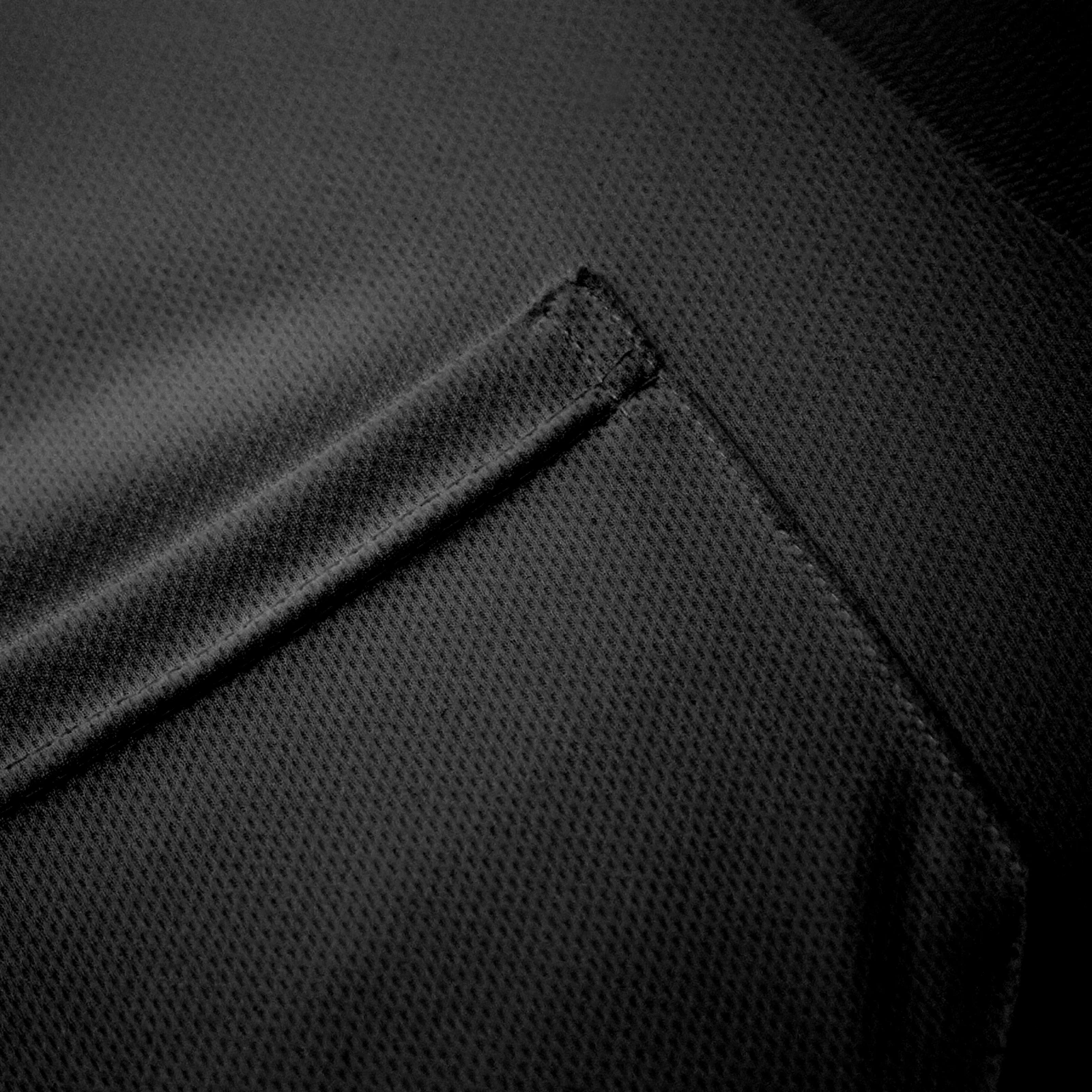 Black Safety Long sleeve Shirt with external Convenience Pocket 5 pack - product detail image 4