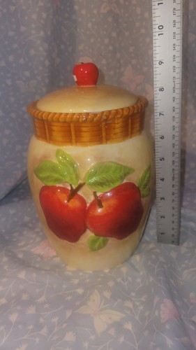 Vintage Apple Canister Exclusively for Cracker Barrel - Picture 12 of 17