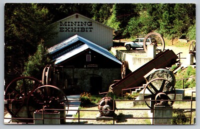 Mining Museum North Star Powerhouse, Grass Valley California Postcard