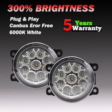 Pair For Mitsubishi Montero Sport 2000 2001-2004 Lhrh Front Bumper Fog Light