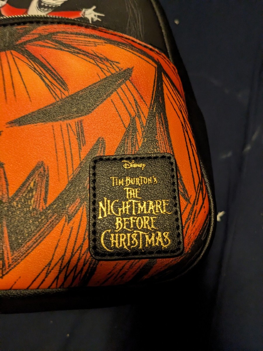 Loungefly Disney Nightmare Before Christmas Oogie\'s Boys Pumpkin Backpack Set Amazon.com | Loungefly Disney Nightmare Before Christmas  main image 3