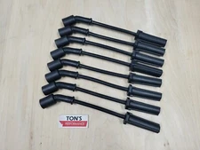 Ton's 12" Black LS High Performance Spark Plug Wire Set LS1 LS LT GM TRUCKS SUV