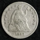 1858-P Seated Liberty Half Dime — photo from another recent sale