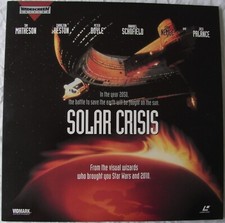 Solar Crisis - Widescreen Edition - NTSC Laserdisc - EXCELLENT