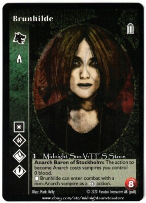 Brunhilde Advanced Gangrel Anthology I 2020 BCP V:TES VTES Vampire CCG