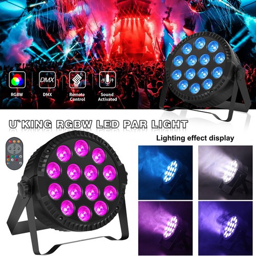 150W RGBW Par Can Light 14LED DMX512 DJ Party Disco Stage Beam Wall Wash Light - Picture 11 of 15