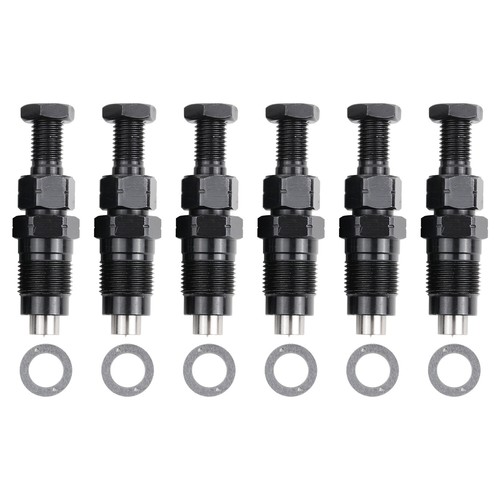 DIESEL FUEL INJECTOR 6PCS/SET SUITS TOYOTA HILUX HIACE 3.0 LITRE 5L engine. NEW. - Picture 2 of 8