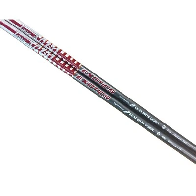 Graphite Design Tour AD 60 Exotics Driver Shaft + Grip Choose Flex And Adapter