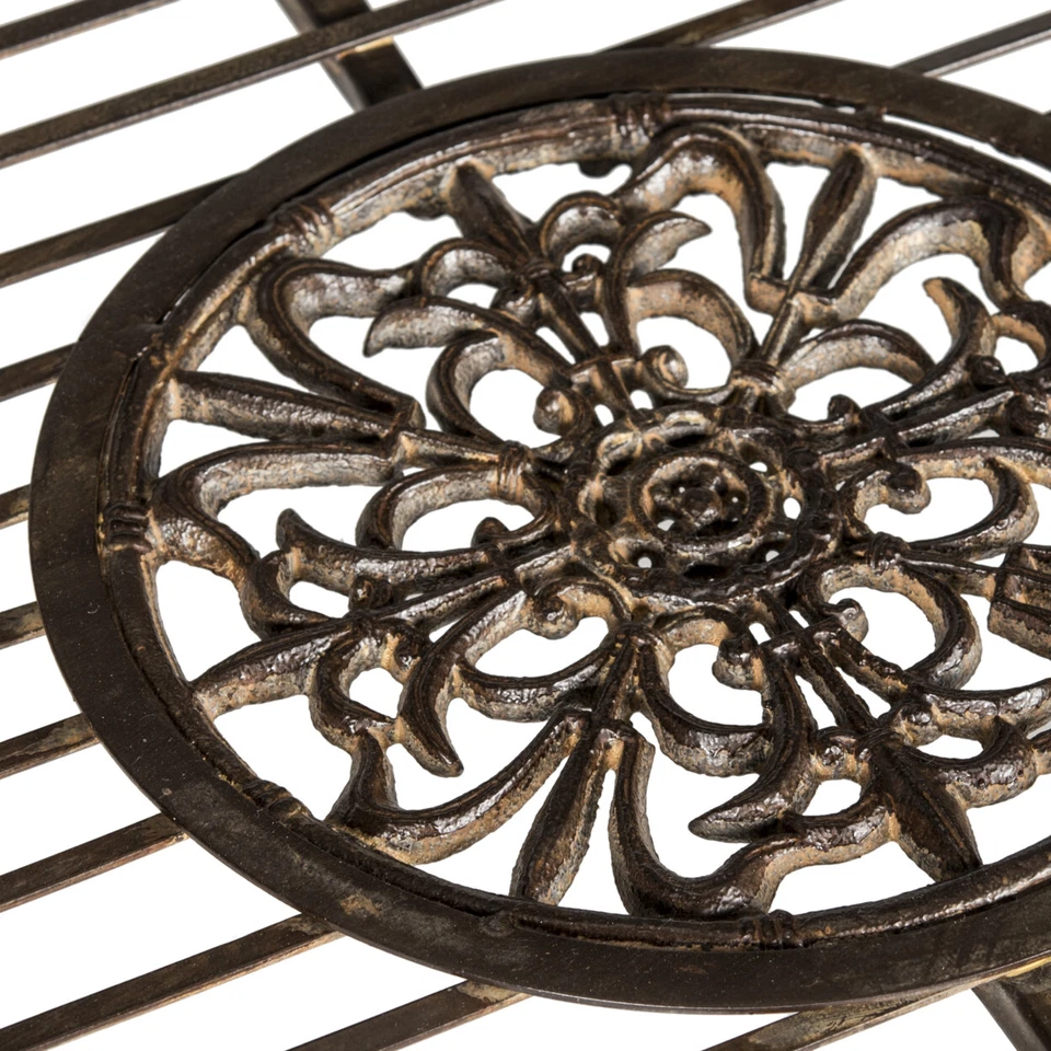 SAFAVIEH Colección Exterior Sophie Juego de 4 Piezas | Marrón Rústico | Foto 4 de 4