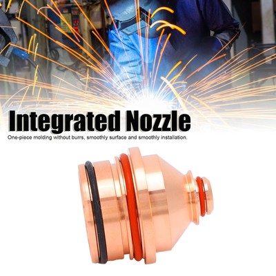 Integrated Nozzle Copper Cutting Torch Welding Accessories 130A Replacement