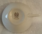 V006 Vintage Lenox Coupe Off White Flat Cup And Saucer — photo 9
