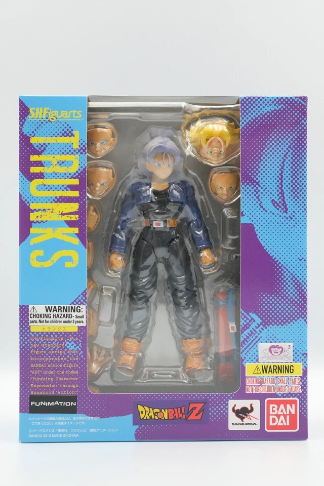 Figura de acción BANDAI S.H.Figuarts 2012 DRAGON BALL KAI TRUNKS nueva Foto 2 de 4