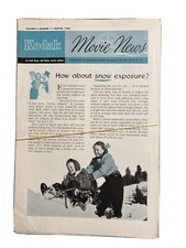 Kodak Movie News 1950s Lot of 9 Vintage Booklets Eastman Kodak