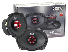 STX Audio X69.2R 6x9" Midrange Speakers 950W Max Power 4 Ohm Car Audio Pair