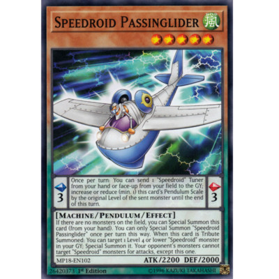 Speedroid Passinglider - MP18-EN102 - Common - 1st Edition
