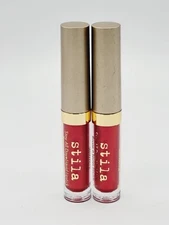 Stila Stay All Day BESO Shimmer Liquid Lipstick Travel Size 0.05oz QTY:2 