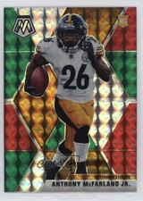 2020 Panini Mosaic Rookies Choice Red and Green Prizm Anthony McFarland Jr 0s9t
