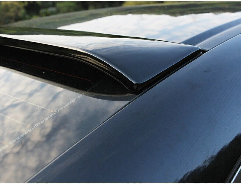 Fits for 2013-2017 Honda Accord 4 Door Rear Roof Window Visor Spoiler Black Foto 3 de 4