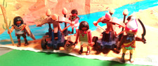 Playmobil 5 Figuren - Antike Römerzeit Ägypten Ägypter Artillerie Feuerpfeile