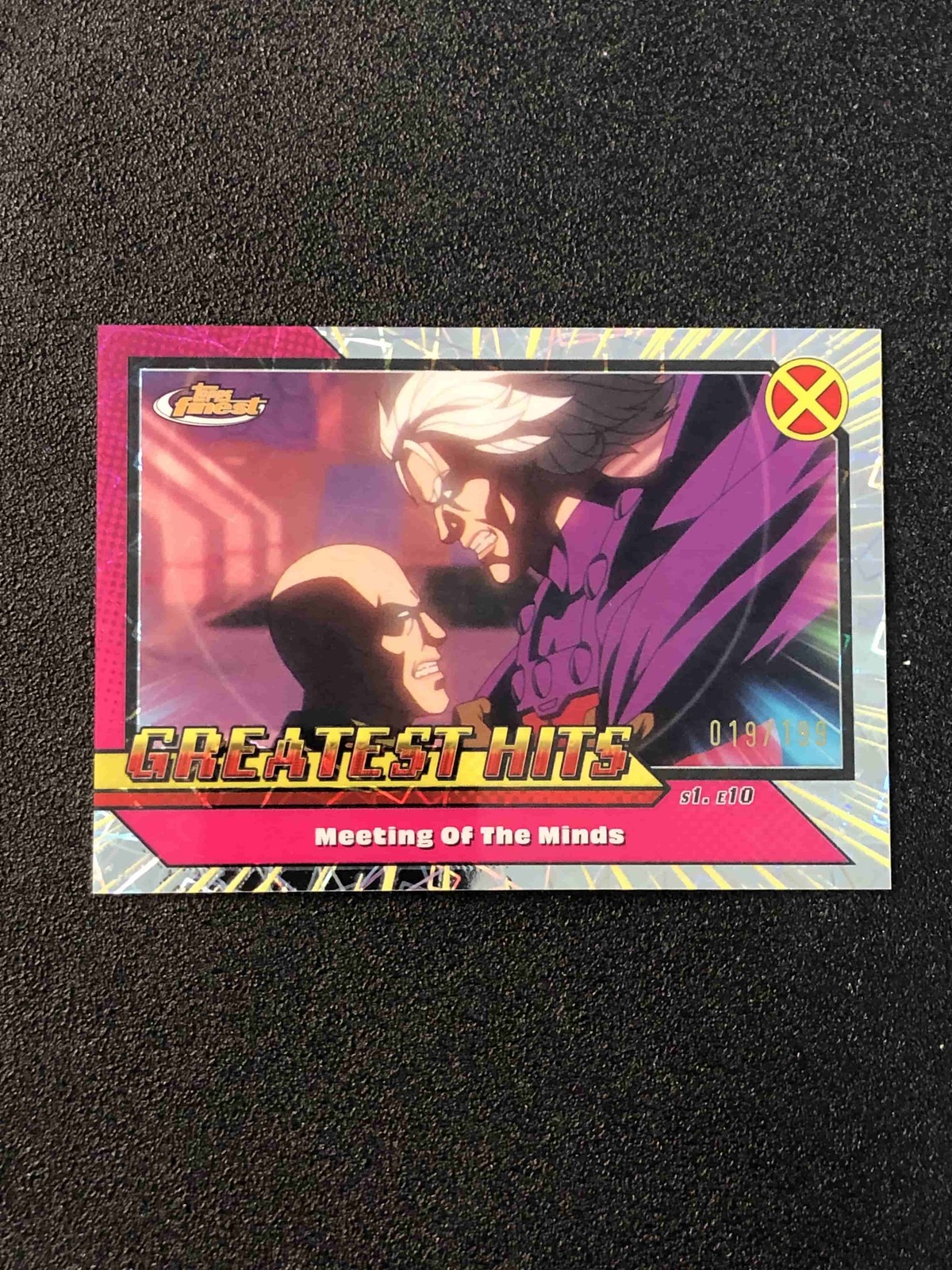 2025 TOPPS FINEST MARVEL X-MEN 97 GREATEST HITS "Meeting Of The Minds " /199