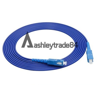 120M SC UPC Fiber Optic Patch Cord Anti rat Armored SM Single 9/125 Fiber Cable 