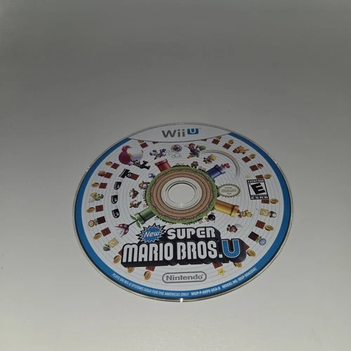 Super Mario Bros. U with New Super Luigi U. (Nintendo Wii) - DISC ONLY
