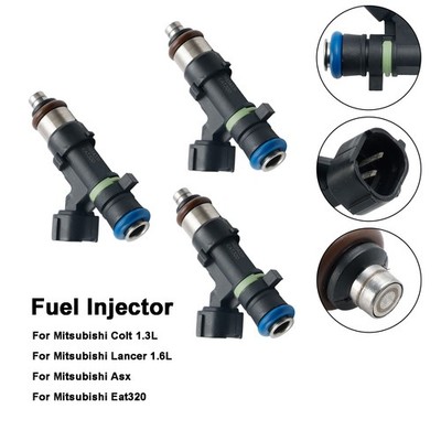 3PCS Fuel injector EAT320 Für Mitsubishi Colt 1.3L Lancer 1.6L ASX 1465A331