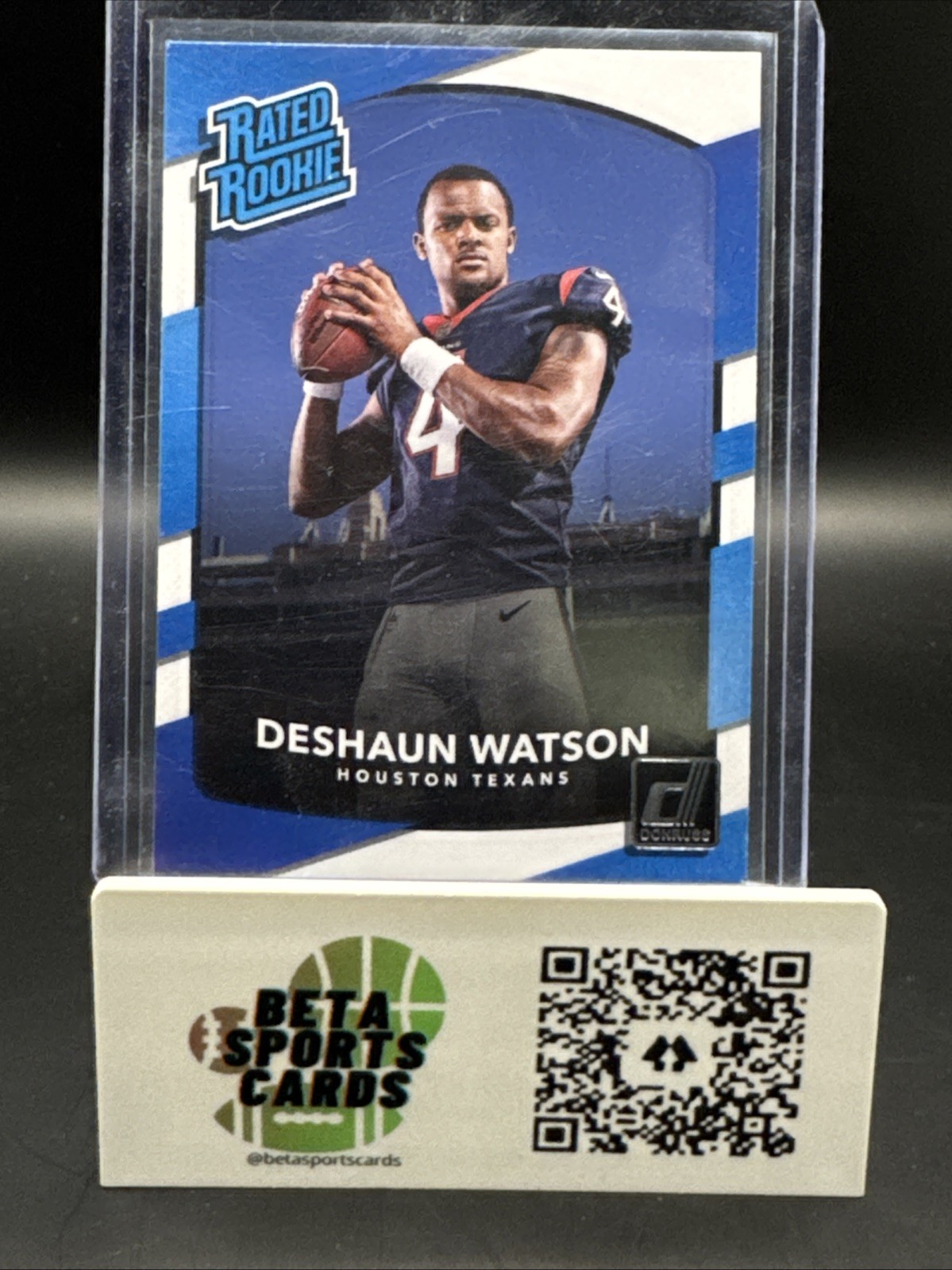 2017 Panini Donruss - Rated Rookie Deshaun Watson #345 ROOKIE RC FREE SHIP