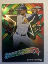 2025 Topps Chrome Logofractor Edition - Future Stars Brice Turang #FS-17