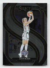 2025 Panini Select WNBA #147 Lucy Olsen Premier Level Rookie