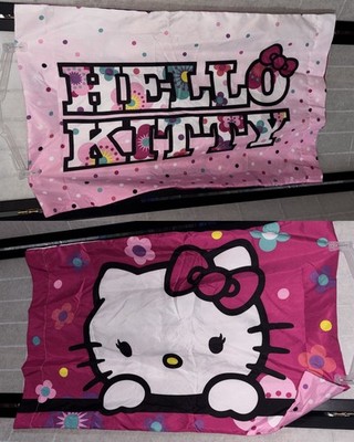HELLO KITTY Pink Pillowcase Two-Sided Design Standard Pillow Novelty Classic