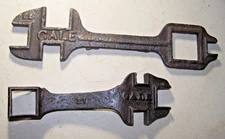 Antique- 2 Gale  Farm Implement Wrench`s # 21 an # 22