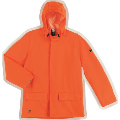 Helly Hansen 70129_290-M Rain Jacket, Pvc/Polyester, Orange, M