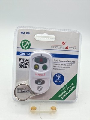 Schwaiger HGC100 Funk Fernbedienung für Zentraleinheit Panikalarm Green Guard