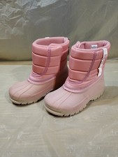 Girls Oshkosh Pink Snow Boots Size 1M