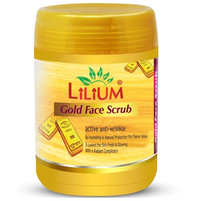 Lilium Gold Face Scrub For Soft Skin 900ml