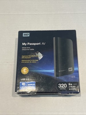 Western Digital My Passport AV 320GB NIB