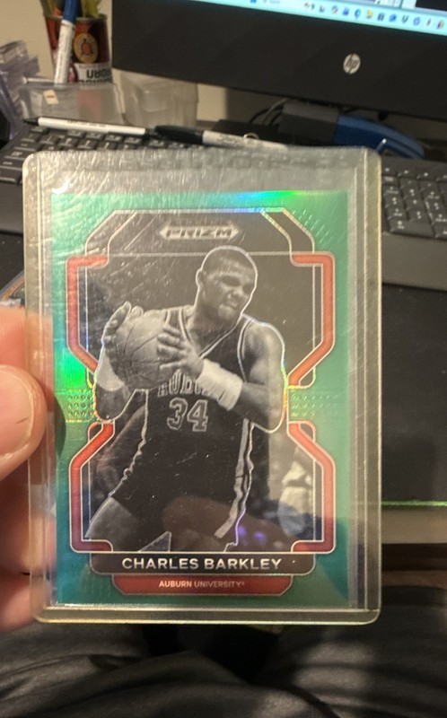 2022-23 Panini Prizm Draft Picks - Charles Barkley #7 Green Prizm