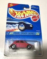 Hot Wheels 1994 Pearl Driver Series Pink VW Bug (3 Of 4) 13280 (Vintage)