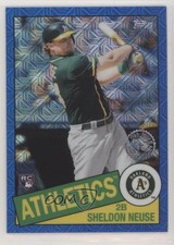 2020 Topps Silver Pack 1985 Chrome Baseball Series 2 Blue /150 Sheldon Neuse 3q5