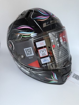 LS2 FF320 Stream Evo Mercury Motorradhelm   Integralhelm  Titanium Purple   Neu
