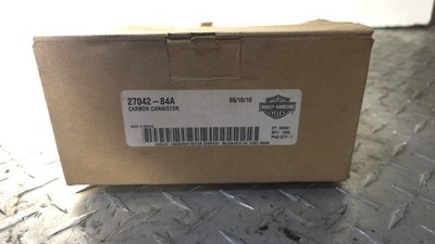 80'S-2000'S HARLEY DAVIDSON NEW OEM FACTORY CHARCOAL CANNISTER 27042-84A